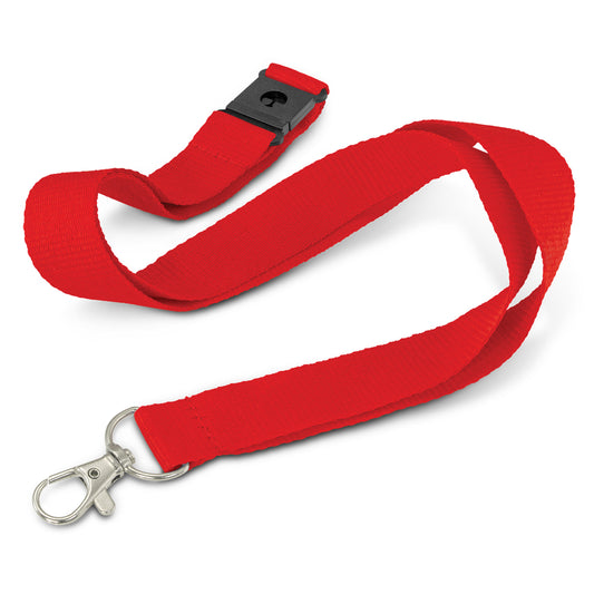 Glow in the Dark Logo Lanyard with custom branded logo - Simply Merchandise