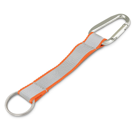 Reflector Key Ring with custom branded logo - Simply Merchandise