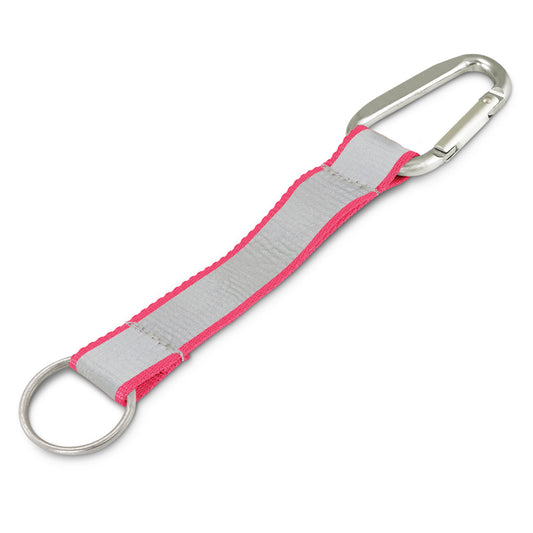 Reflector Key Ring with custom branded logo - Simply Merchandise