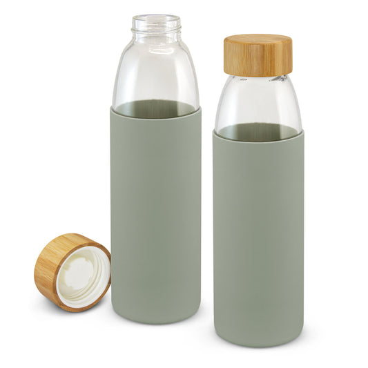 Solstice Glass Bottle with custom branded logo - Simply Merchandise