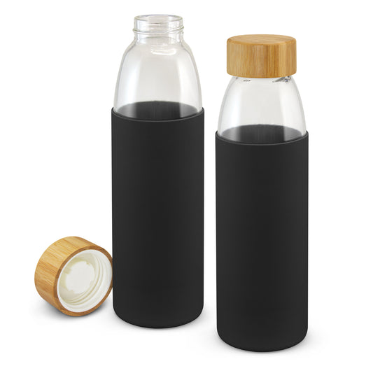 Solstice Glass Bottle with custom branded logo - Simply Merchandise