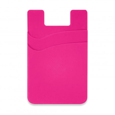 Dual Silicone Phone Wallet - Full Colour - Simply Merchandise