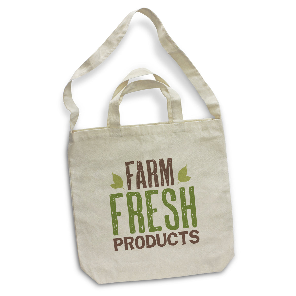 Cotton Shoulder Tote Bag with custom branded logo - Simply Merchandise