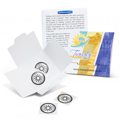 Sunburn Alert Stickers - Simply Merchandise