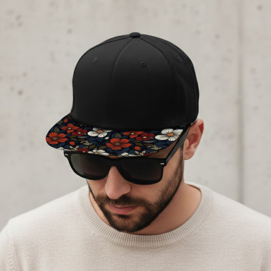 Crusade Custom Flat Peak Cap - Simply Merchandise