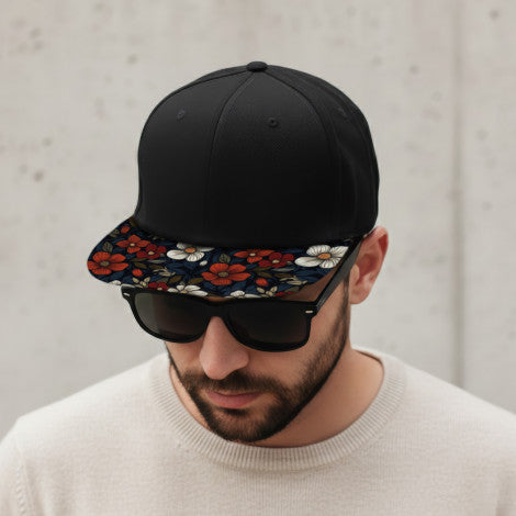 Crusade Custom Flat Peak Cap - Simply Merchandise