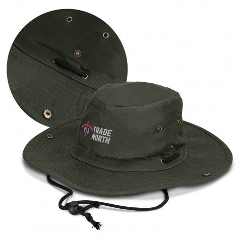 Oilskin Wide Brim Hat - Simply Merchandise