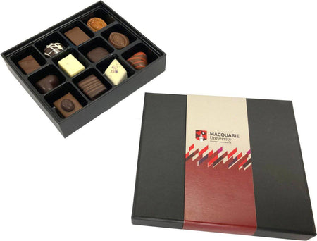 12 Pack Choc Box Assorted PRALINES - Simply Merchandise