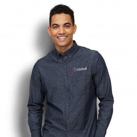 SOLS Barry Men's Denim Shirt - Simply Merchandise