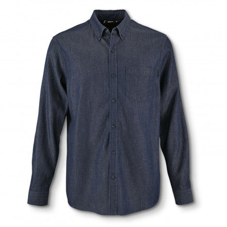 SOLS Barry Men's Denim Shirt - Simply Merchandise