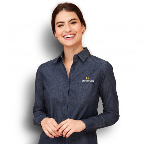 SOLS Barry Women's Denim Shirt - Simply Merchandise