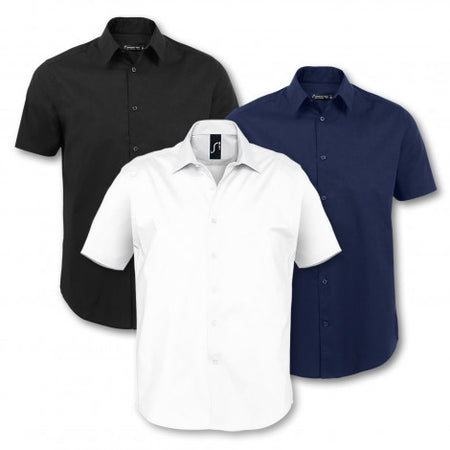 SOLS Broadway Short Sleeve Shirt - Simply Merchandise