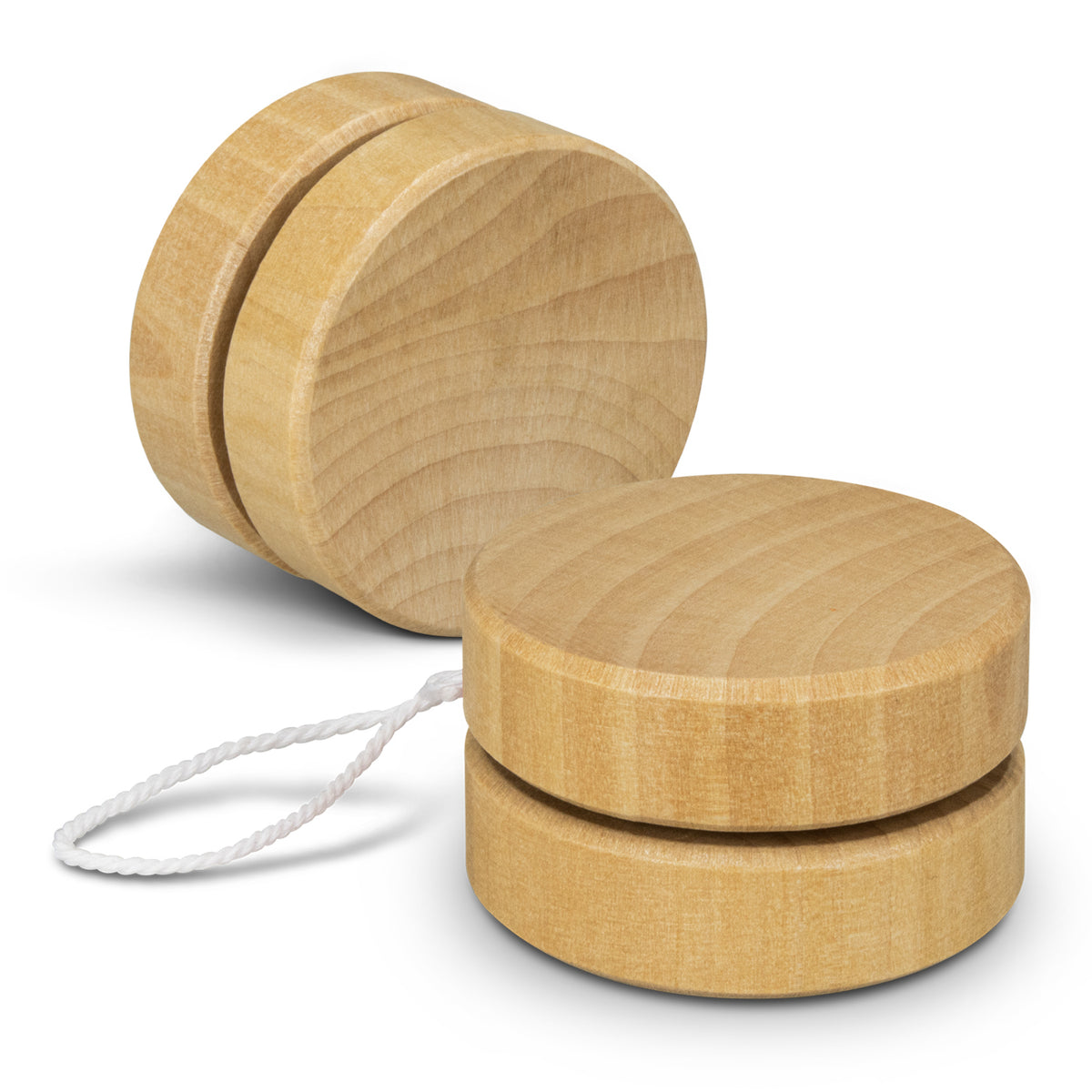 Jester Wooden Yoyo with custom branded logo - Simply Merchandise