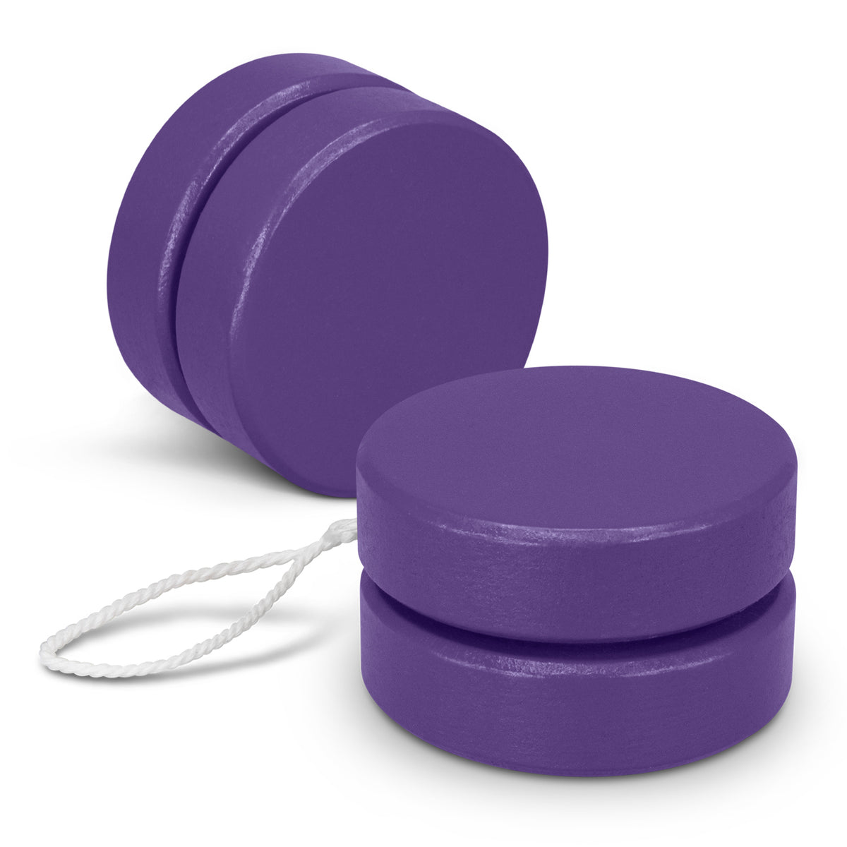 Jester Wooden Yoyo with custom branded logo - Simply Merchandise