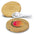 Vita Bamboo Wireless Charger - Round - Simply Merchandise