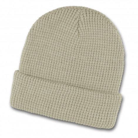 Galway Waffle Beanie with custom branded logo - Simply Merchandise