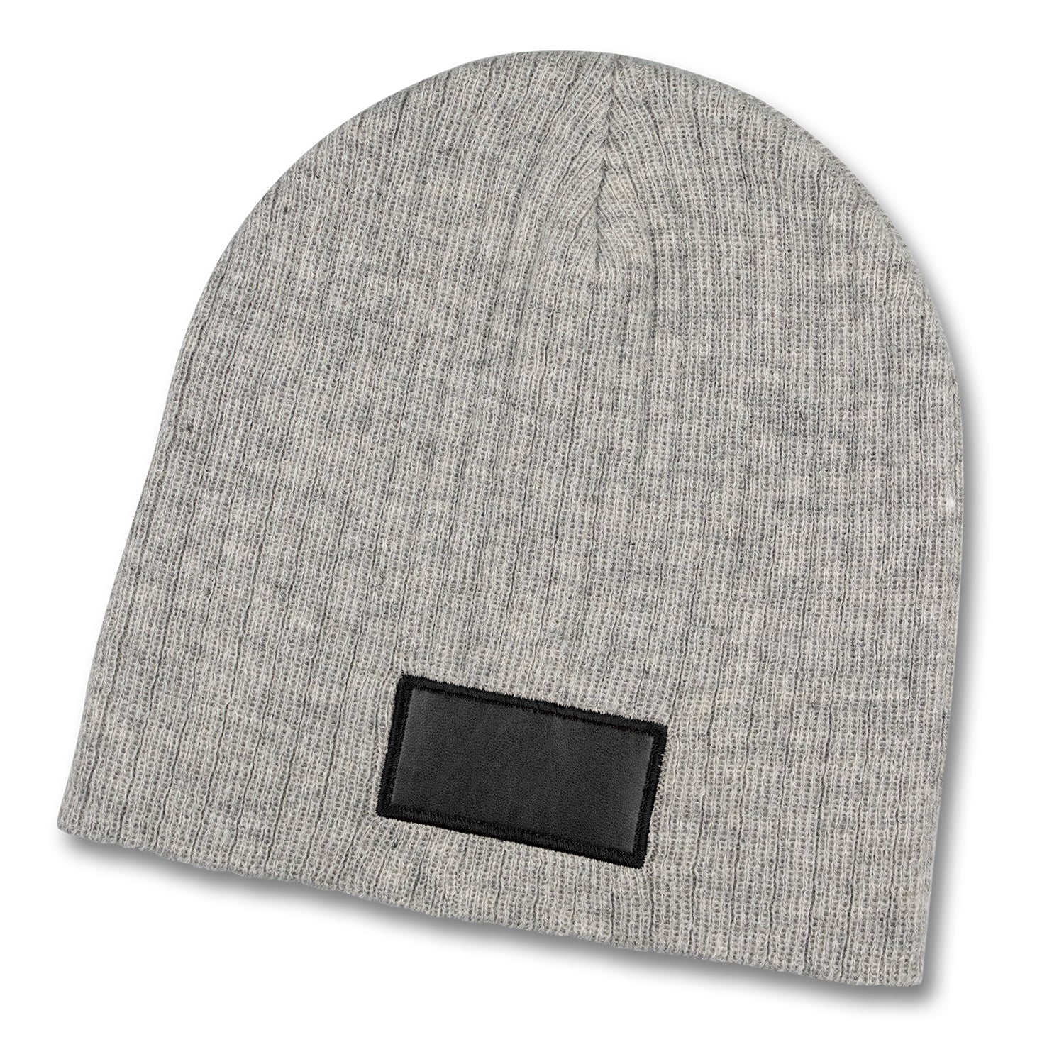 Nebraska Heather Cable Knit Beanie With Patch - Simply Merchandise