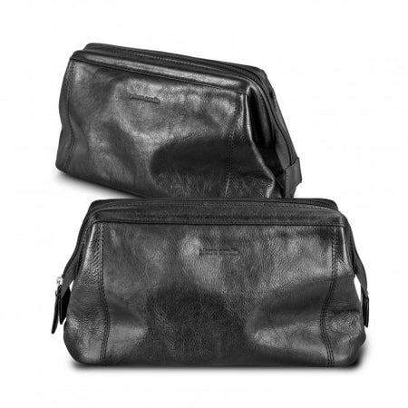 Pierre Cardin Leather Toiletry Bag - Simply Merchandise