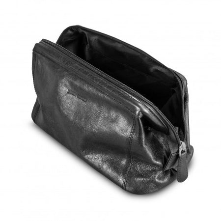 Pierre Cardin Leather Toiletry Bag - Simply Merchandise