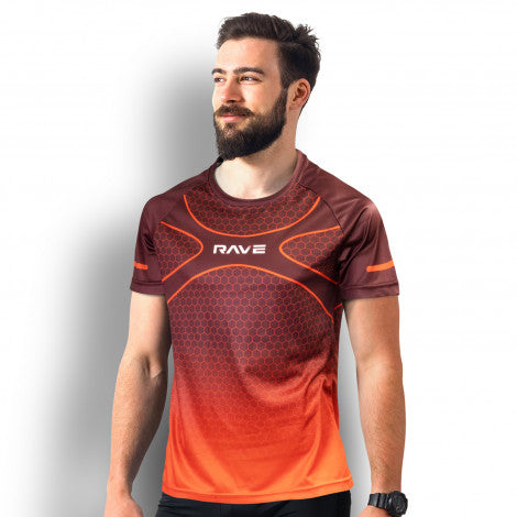 Custom Mens Performance T-Shirt with custom branded logo - Simply Merchandise