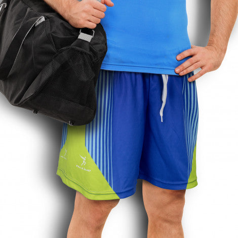 Custom Mens Sports Shorts with custom branded logo - Simply Merchandise