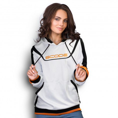 Custom Womens Sports Hoodie with custom branded logo - Simply Merchandise