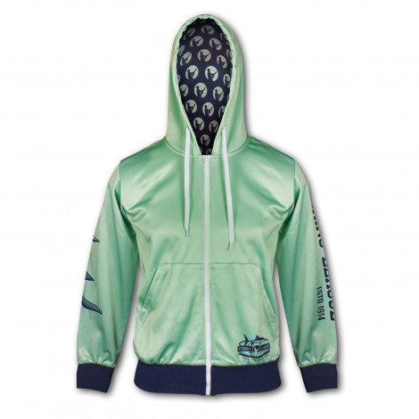 Custom Womens Sports Zipped Hoodie - Simply Merchandise