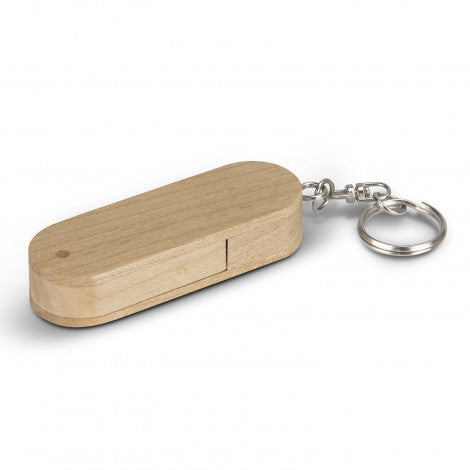 Maple 8GB Flash Drive with custom branded logo - Simply Merchandise