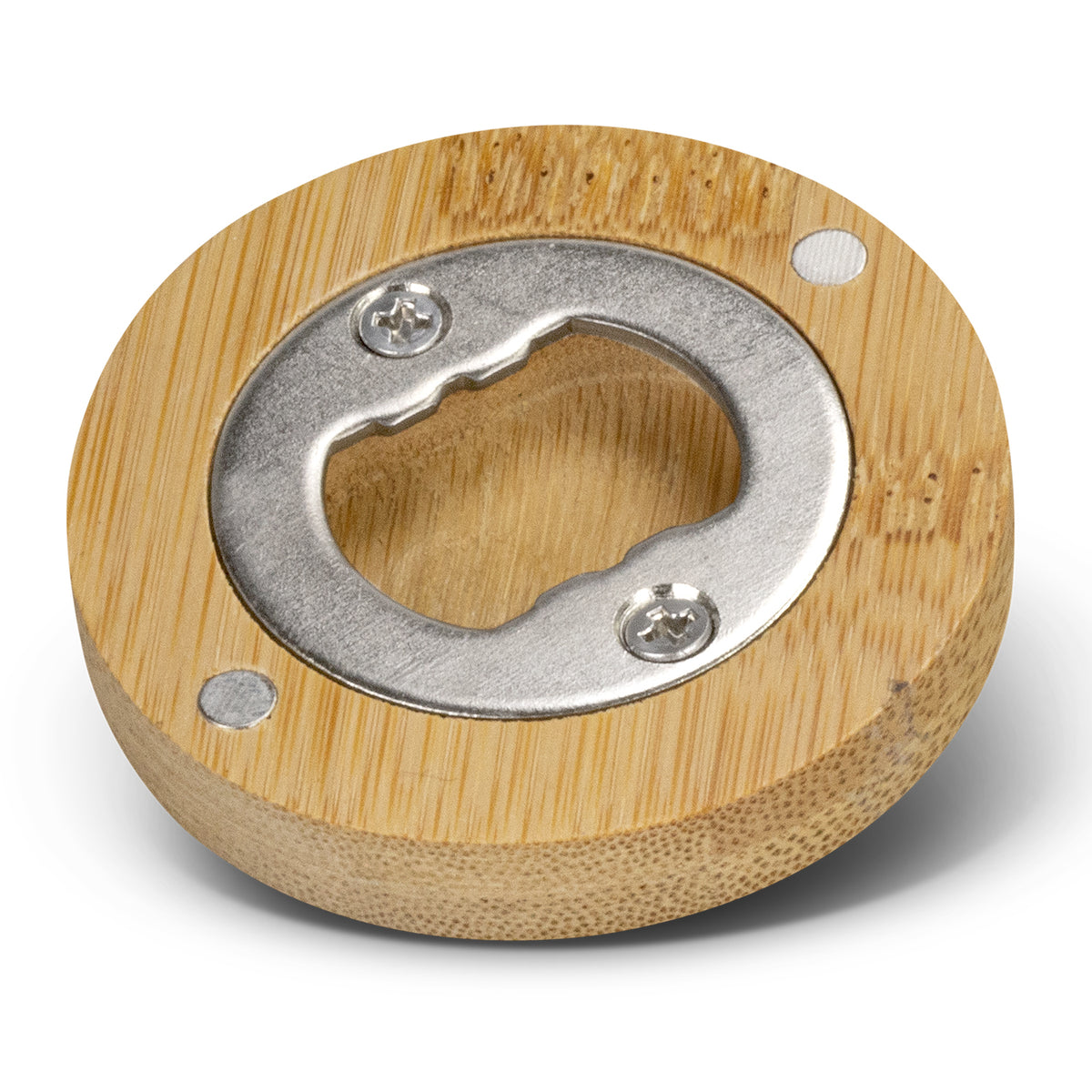 Bamboo Bottle Opener with custom branded logo - Simply Merchandise