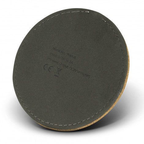 Oakridge Wireless Charger - Round with custom branded logo - Simply Merchandise