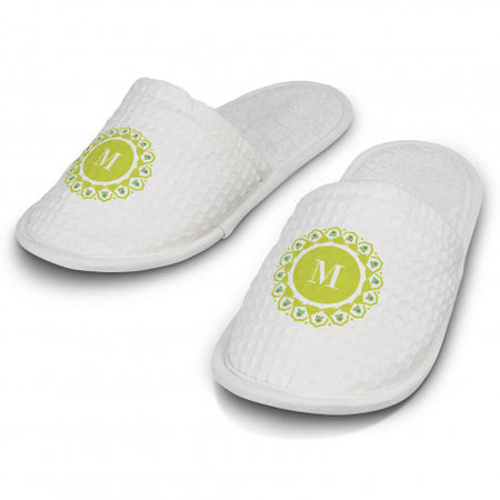 Rochester Waffle Slippers - Simply Merchandise