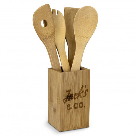 Bamboo Kitchen Utensils - Simply Merchandise