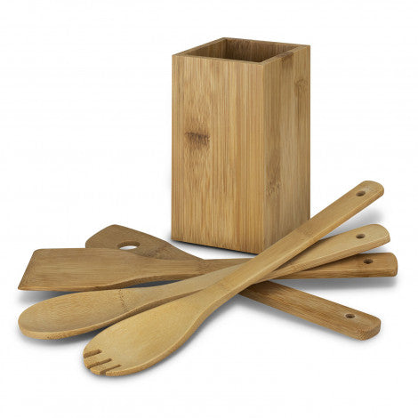 Bamboo Kitchen Utensils - Simply Merchandise