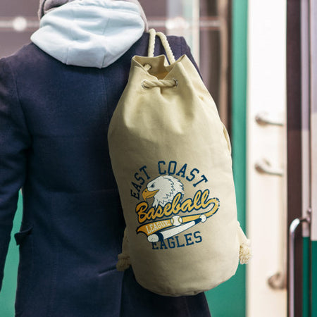 Riverside Canvas Barrel Bag - Simply Merchandise