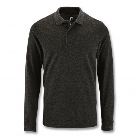SOLS Perfect Men - Simply Merchandises Long Sleeve Polo - Simply Merchandise