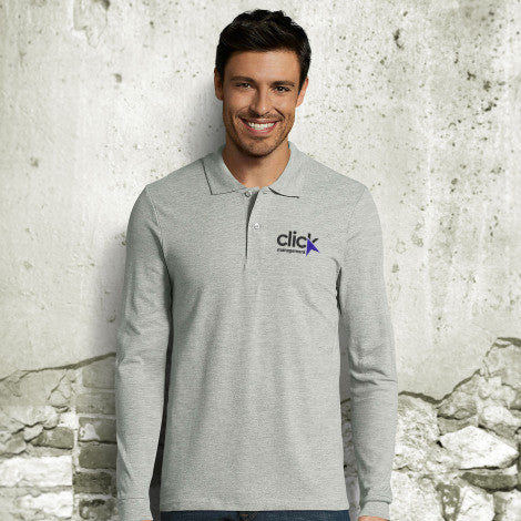 SOLS Perfect Men - Simply Merchandises Long Sleeve Polo - Simply Merchandise