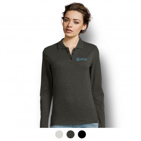 SOLS Perfect Women - Simply Merchandises Long Sleeve Polo - Simply Merchandise