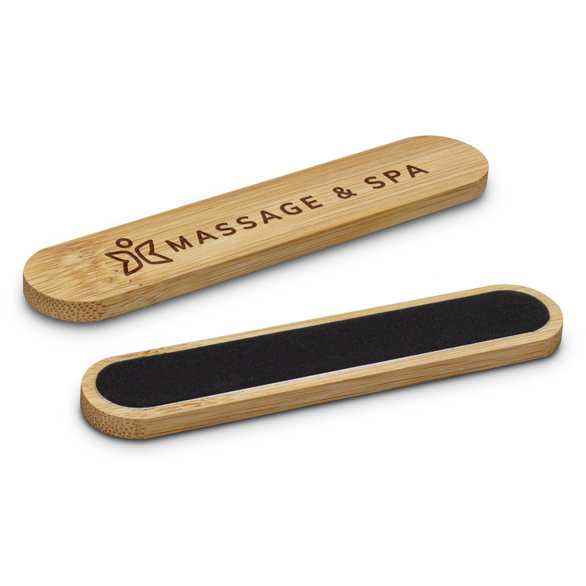 Bamboo Nail File with custom branded logo - Simply Merchandise