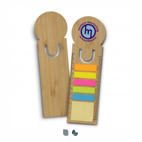Bamboo Ruler Bookmark - Round - Simply Merchandise
