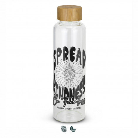 Eden Glass Bottle Bamboo Lid - Simply Merchandise
