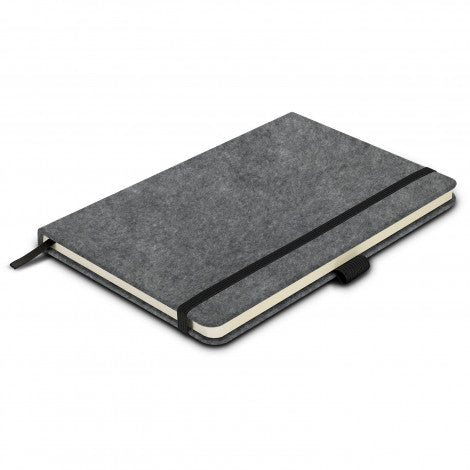 RPET Felt Hard Cover Notebook - Simply Merchandise