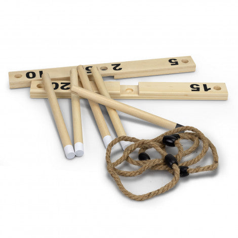 Ring Toss Game with custom branded logo - Simply Merchandise