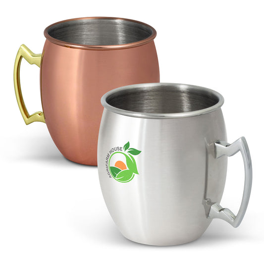 Cossack Mule Mug with custom branded logo - Simply Merchandise
