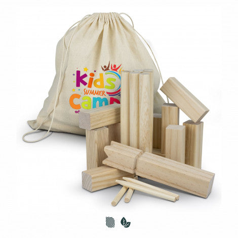 Kubb Wooden Game - Simply Merchandise