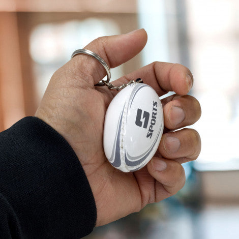 Rugby Ball Key Ring - Simply Merchandise