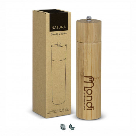 NATURA Bamboo Pepper Mill - Simply Merchandise