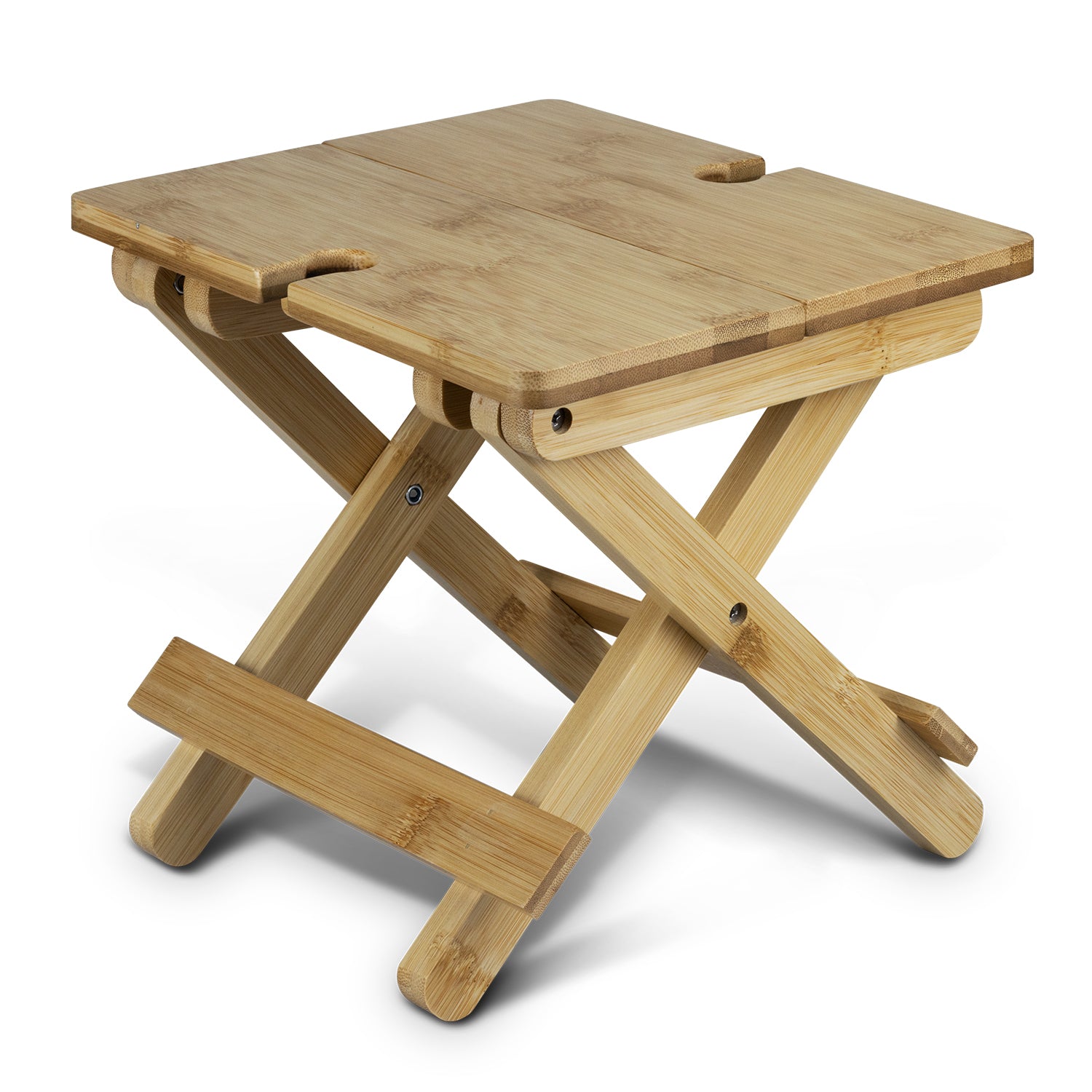 NATURA Bamboo Folding Wine Table - Simply Merchandise