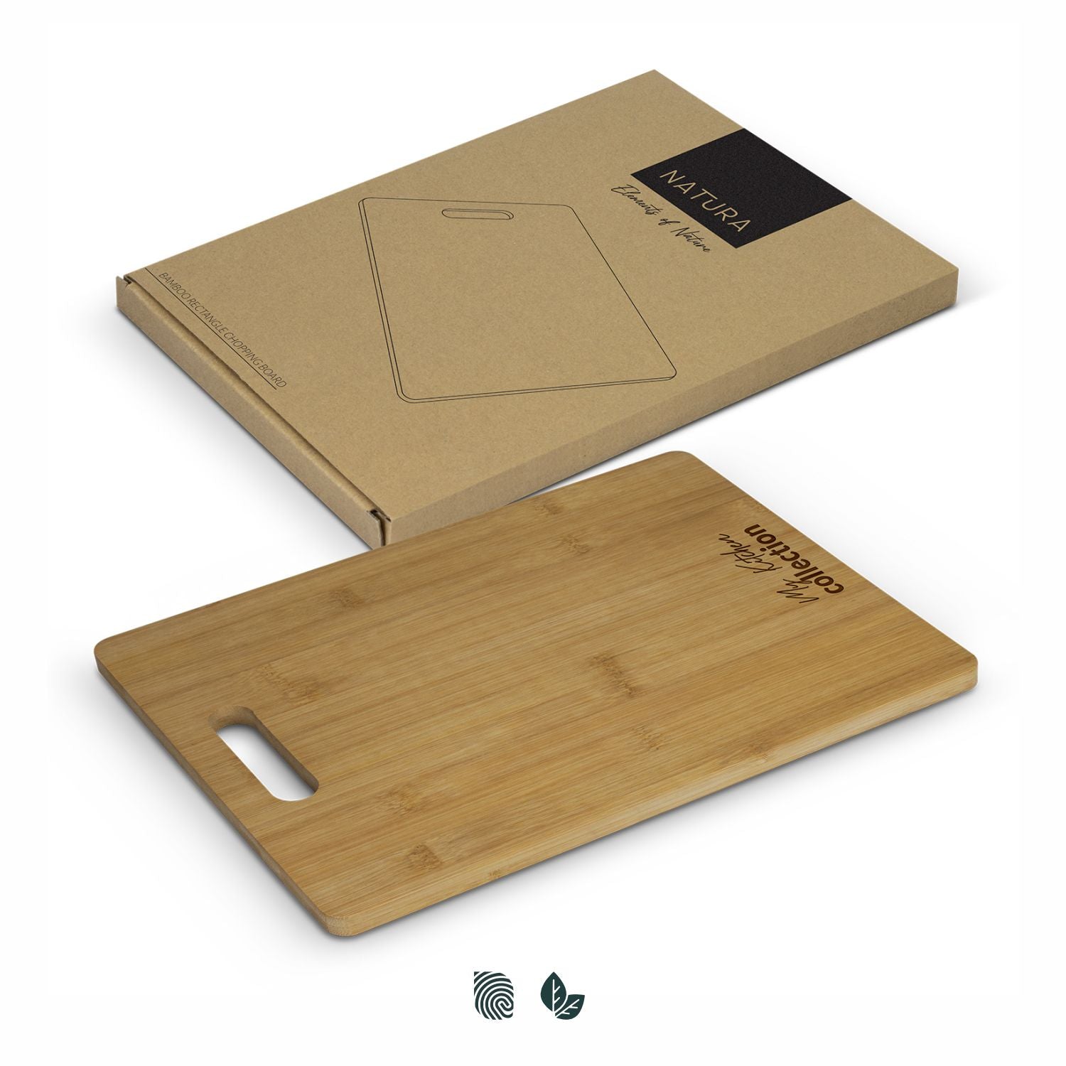 NATURA Bamboo Rectangle Chopping Board - Simply Merchandise