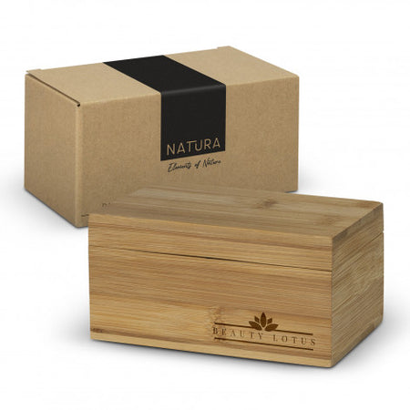 NATURA Bamboo Tea Box - Simply Merchandise