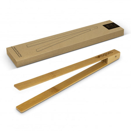 NATURA Bamboo Serving Tongs - Simply Merchandise